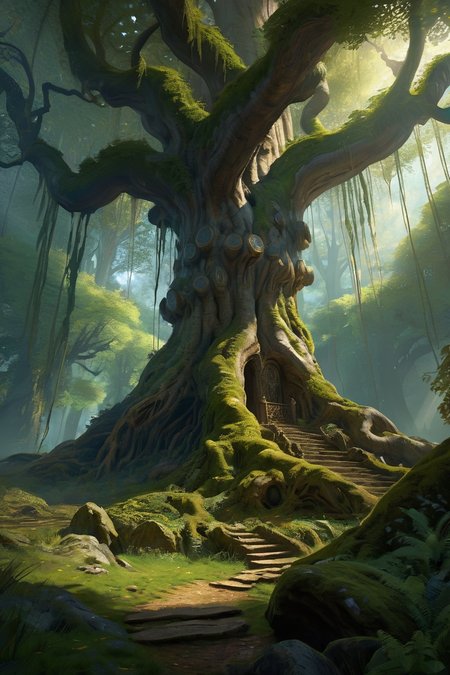 ancient forest with giant tree roots, sacred grove clearings where weeping willows bleed amber resin, the air heavy with singing spore rainfall that coats sunken oracle pools, cinematic view, epic sky, detailed, concept art, low angle, high detail, warm lighting, volumetric, godrays, vivid, beautiful, trending on artstation, by jordan grimmer, huge scene, grass, art greg rutkowski,
 <lora:detailed_notrigger:0.7>, <lora:add-detail-xl:0.3>, oil painting art style from Renaissance period, masterful composition, Renaissance mood, renaissance oil painting, brush strokes, Baroque art style, dynamic composition, dramatic lighting, rich colors, intricate details, professional-grade execution, captures the grandeur and theatricality of the Baroque period