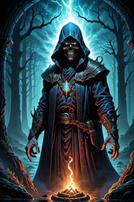 by  Sven Nordqvist  and  Armand Guillaumin  and  Dan Mumford ,   mythic mysterial scary clairvoyant    <lora:more_art:0.30> <lora:midjourney:-0.15> <lora:RMSDXL_Enhance:0.50> <lora:RMSDXL_Creative:0.50> <lora:RMSDXL_Photo:0.50> <lora:RMSDXL_Darkness_Cinema:0.50> <lora:clothing_slider:2.00> <lora:great_lighting:1.50> <lora:aesthetic:1.50> <lora:photorealistic_portrait:1.50> <lora:extremely_detailed:1.50> <lora:dpo:0.25>