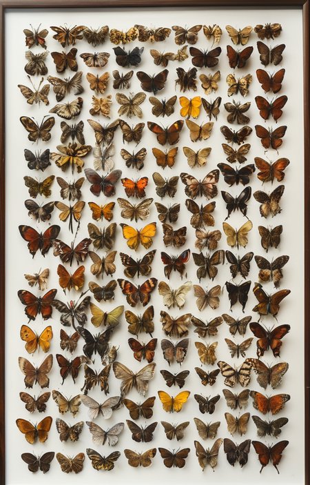 masterpiece,best quality,<lora:tbh229-sdxl:0.9>,Herbarium,butterfly,