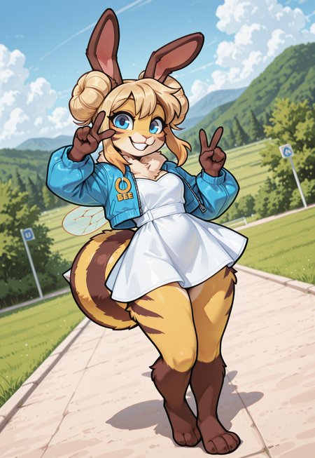 [OC] Lita, the Bunblebee