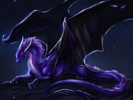 zPDXL3,feral dragon,detailed scales,starry sky,<lora:Expressive_H:1>,<lora:Isvoc_Style:0.9>,by_isvoc,