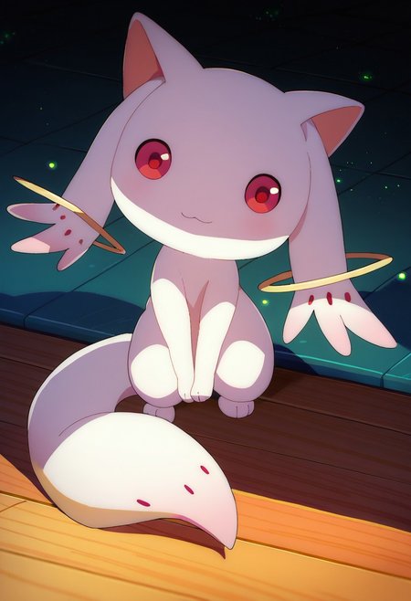 score_9, score_8_up, score_7_up,
 Kyubey, light smile, full body,
cozy room,
pikaole, cute, bokeh