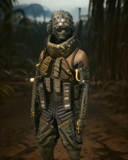 Militech Soldier | Cyberpunk 2077 LoRA