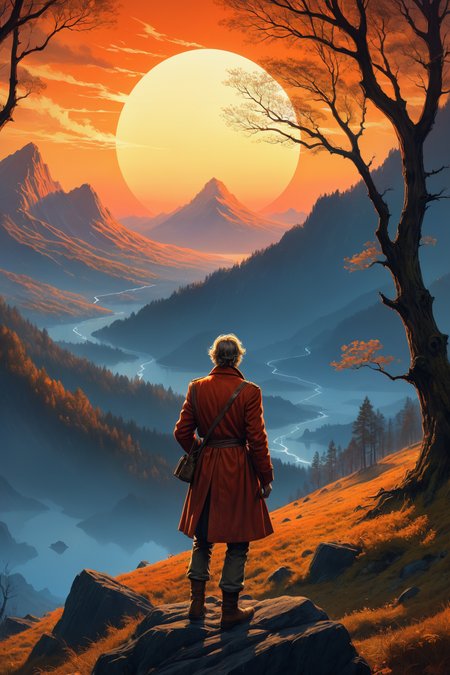 by Noriyoshi Ohrai and Martin Ansin and Caspar David Friedrich in the style of Sam Spratt and Igor Zenin,  <lora:EnvyDigitalIllustrationXL02:0.75>  <lora:more_art:0.35> <lora:RMSDXL_Enhance:0.50> <lora:RMSDXL_Creative:0.50> <lora:RMSDXL_Photo:0.50> <lora:RMSDXL_Darkness_Cinema:0.50> <lora:clothing_slider:1.50> <lora:great_lighting:1.50> <lora:aesthetic:1.50> <lora:looking_at_viewer:1.50> <lora:photorealistic_portrait_v2:0.25> <lora:attractive_v2:0.15> <lora:extremely_detailed_v2:0.25> <lora:add_detail:0.25> <lora:perfect_eyes:0.25> <lora:perfect_hands:0.50> <lora:midjourney:-0.15>