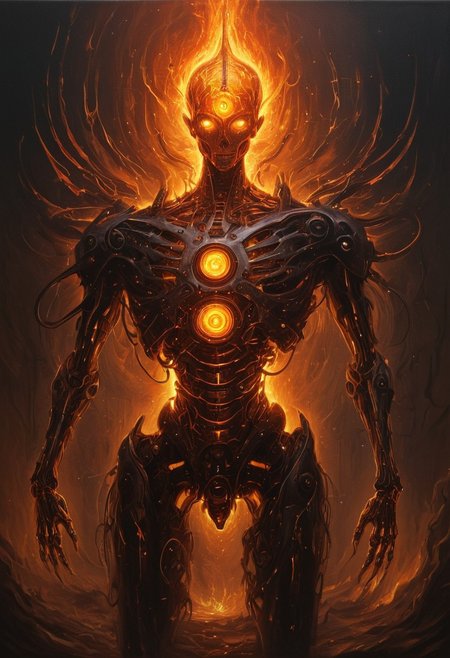 mechanized marvels or ethereal beings, ensure they radiate the intense glow of controlled infernos. The canvas is yours to scorch; the style is yours to master. Entries will be judged on thematic adherence, aesthetic execution, cleverness, and engagement.