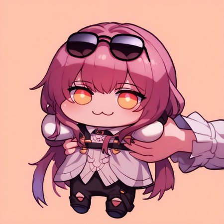 score_9, score_8_up, score_7_up,  Expressiveh, aesthetic, dramatic angle, unique perspective, unique angle,  
doro, creature,
patKafka, sunglasses on head, no humans, solid circle eyes,
chibi, 
,,,,,,,,,,,,,,,,,,,,,,,
extremely smug, smile,IncrsXLLCM,full body,very long body,holding person