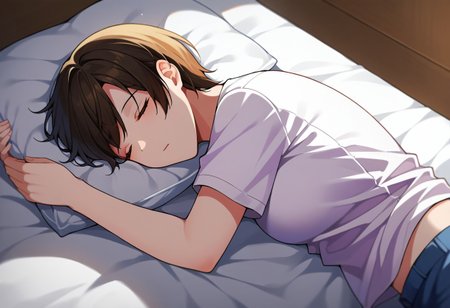 score_9, score_8, score_7, source_anime, ihsu, sleeping