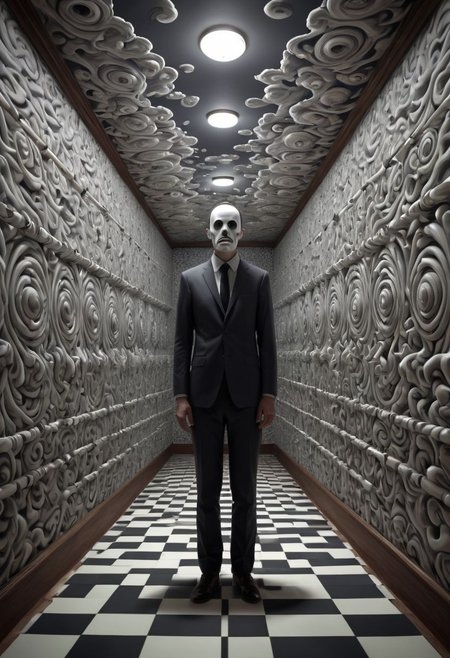 A surreal mind bending optical illusion