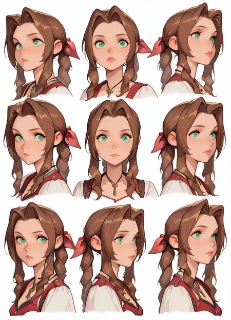 Character's Expression Sheet