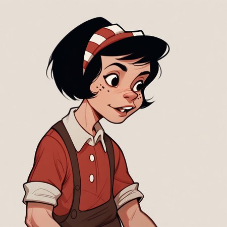score_9, score_8_up, score_7_up BREAK Yuyito, 1girl, black hair, headband, black eyes, freckles,