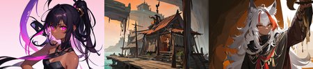 highly insanely detailed, masterpiece, top quality, best quality, highres, 4k, 8k, RAW photo, (very aesthetic, beautiful and aesthetic), 
__lazy-wildcards/subject/env-bg/SavageVerse/prompts__, 
<lora:SavageVillage-10:0.6>, 
(1girl:1.3), 
solo focus, 
($(char-skin-tanned-dark-black-bronze-001):1.1), 
(__lazy-wildcards/char/haircolor__), 
__lazy-wildcards/dataset/background__,âââ