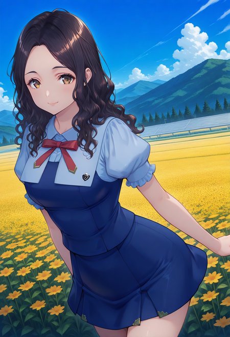 元木早苗 illustrious版 (鳴神学園七不思議) / Motoki Sanae (Narukami Gakuen Seven Wonders)