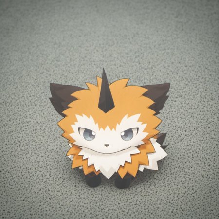 score_9, score_8_up, score_7_up, zPDXL3, ((((sdgs4by zuppu11)))), tango (kemokami), furry, kemono, cute, solo, full body