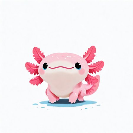 embedding:IllusP0s, pikaole, g00se, axolotl, (((close-up))), no background, white background, smile, no humans, embedding:IllustriousQual, embedding:Smooth Quality,<lora:pikaole_ill.safetensors:1.0:1.0> <lora:g00se_v2_ill.safetensors:0.9:0.9> <lora:axolotl_ill.safetensors:0.5:0.5>