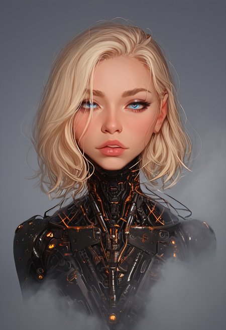 score_9, score_8_up, score_7_up, eye catching, sexy  hot platinum blonde iridium-eyed girl, texas ranger in uniform,   sexy cyborg cowgirl, a realistic beautiful woman, eye lighting, smoke,  , inciting , 43stl1ght1ng, low light, dramatic lighting, darkness, , full-length female-body, reelmech, mechanical parts, cable, wires, machinery, joints, body suit, D4rkR3troSc1f1, wide angle,  beautiful , industrial background