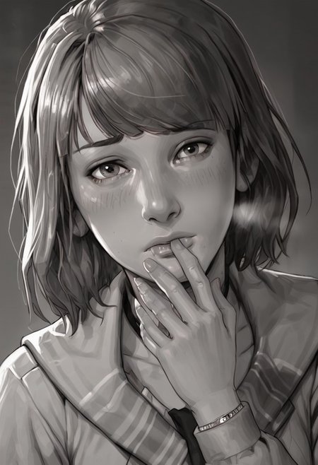 score_9, score_8_up, score_7_up, 1girl, indoor, BREAK tanamachi_kaoru, amagami, (green eyes), (blond hair), curly_hair ,medium hair, long_sleeves ,messy_hair, solo, wavy_hair, blush, heavy breath, BREAK close mouth, city park background, female focus, shaking, motion line, shy, blush, pov, masterpiece, best quality, very aesthetic, newest,  maxine_caufield_byammpu, (ashleygraham)
