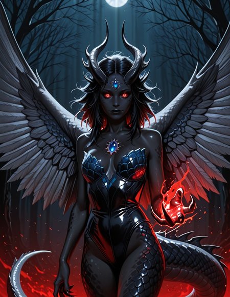 Dark Goddess Queen Monster