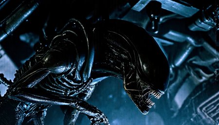 nostromo style,
alien xenomorph stalking, crawling,
spaceship interior, duct, dimly lit, science fiction, horror,

extremely detailed:1.2, sharp:1.2, bold outlines,

sharp focus, detailed face, clear eyes, Detailed perfect hand