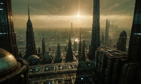 bleakfaith,omnistructures,science fiction,panorama of a metropolis,highly detailed, sharp definition ,cinematic,50nm dof,bokeh,realistic,sharp focus,ultra detailed,128k uhd,awardwinning,trending on artstation, <lora:bleakfaith-000004:0.9>, <lora:add-detail-xl:2>