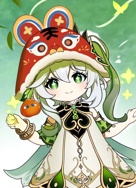 1girl,nahida \(genshin impact\),
green_eyes,one_eye_closed,heart,hair_ornament,1girl,smile,symbol-shaped_pupils,green_hair,side_ponytail,blush,bangs,pointy_ears,multicolored_hair,leaf_hair_ornament,grey_hair,solo,hair_between_eyes,white_hair,long_hair,white_dress,;\),closed_mouth,braid,cross-shaped_pupils,looking_at_viewer,
<lora:Hutou_Hat Noob:0.9>,hat,hutou hat,tiger hat,red hat,fur_trim,light blush,(slight smile),animal ears,