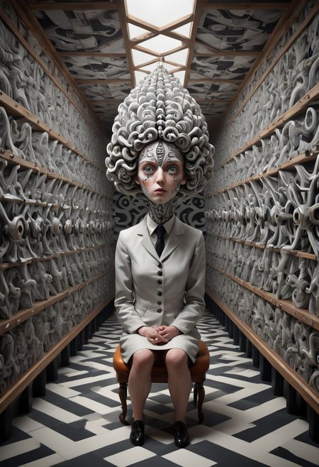 A surreal mind bending optical illusion