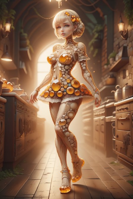 breathtaking 1girl, full shot, full body, <lora:ral-mushroomz:1> mushroomz <lora:citrine-style-darquelilly-v1:1> citrinegemstyle, masterpiece, award-winning, professional, highly detailed