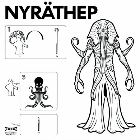 Nyarlathotep  <lora:ikea_instr:1>