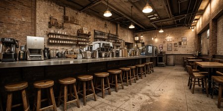 highly insanely detailed, masterpiece, top quality, best quality, highres, 4k, 8k, RAW photo, (very aesthetic, beautiful and aesthetic), post-apocalyptic coffee shop,empty tables,broken espresso machine,remnants of caffeine culture, 
Engineer, 
<lora:Engineer:0.5>, 
1girl, solo, 
street corner,âââ
