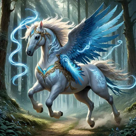<lora:Spirit_Magic:1> spirit magic  pegasus