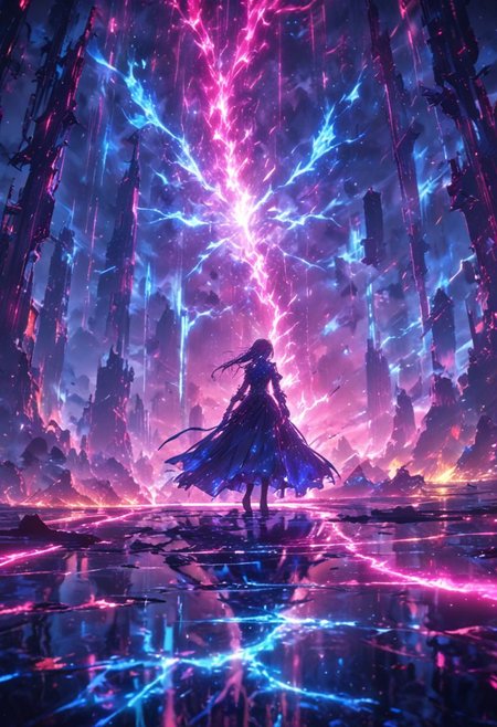 serene night, beautiful sky, dancing silhouette, Complex landscape, best quality, pastel colors, light blue tint, aesthetic Ethereal, Effulgent, Idyllic atmosphere,  Tranquil,  ethereal quality, cinematic volume, Twinkling lighting, glowing aura, global illumination,  glowneon, Anisotropic Filtering, Unrivaled Opus, Unconventional, hyper detailed, HDR,