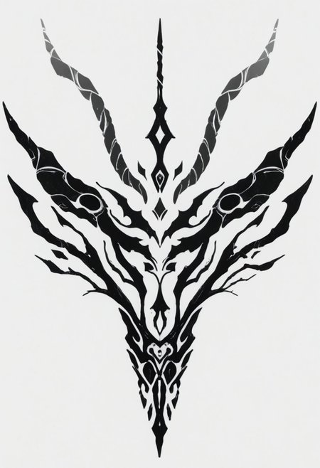 score_9, score_8_up, score_7_up, HENTAI PUBIC TATTOO DESIGN, MONOCHROME, GREYSCALE, WHITE BACKGROUND, NO HUMANS