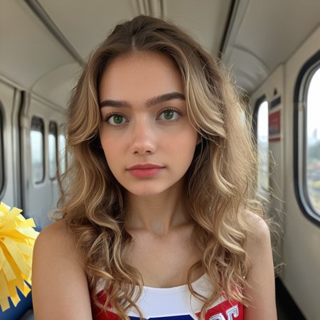Stable_Yogis_PDXL_Positives2
<lora:train_demo character lora_bsy_PONY:0.8> 9..demo..character..1, 99..demo..character..1, long curly hair, blonde hair,  green eyes,  realistic, photorealistic, medium breasts, narrow waist, curvy, slender thighs, ( jyojifuku, cheerleader, pom pom \(cheerleading\) ) , <lora:Realism_Lora_By_Stable_Yogi_Pony_V1.:0.2> realism, realistic, real life, photorealistic, detailed, eye_focus, close-up, solo, looking_at_viewer, eyes_makeup_selt