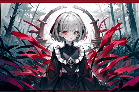 highly insanely detailed, masterpiece, top quality, best quality, highres, 4k, 8k, RAW photo, (very aesthetic, beautiful and aesthetic),  
(rsef style,fevercell style),abstract_background,energy_auras, 
<lora:rsef-000225:0.8>, 
(1girl:1.3), 
1other, 
(1girl:1.6),solo,solo focus,(fully clothes,fully clothed:1.2),upper body,close-up portrait,face focus,sfw,safe_for_work,(neck_coverage,high_collar,turtleneck,long_sleeves,Conservative Clothing,maxi_skirt:1.2),(classic_style,formal_appearance,layering_piece,full_coverage,full_body_covering:1.2), 
, 
, 
, 
mangrove forest,mangrove trees,coastal swamps,brackish water, 
,âââ