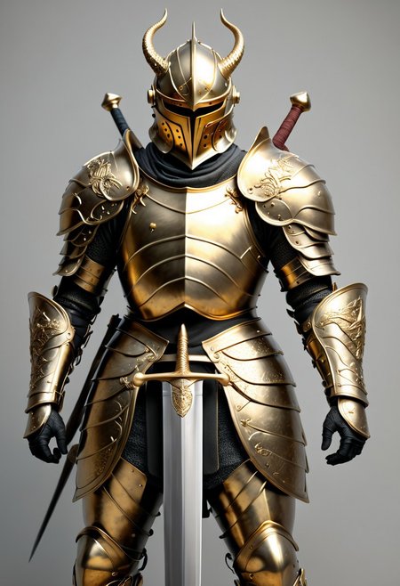 ultra high quality, detailed, realistic, gold texture, crossed spears behind the Vesica Pisces, minimalist full size male knight holding a sword and somehow incorporating a dragon in there.
Fencing school St. It will be called George's Academy of Combat Arts. He's a dragon slayer, so I'd love to see that reflected in the logo. beautifully rendered, artstation, 4k resolution,