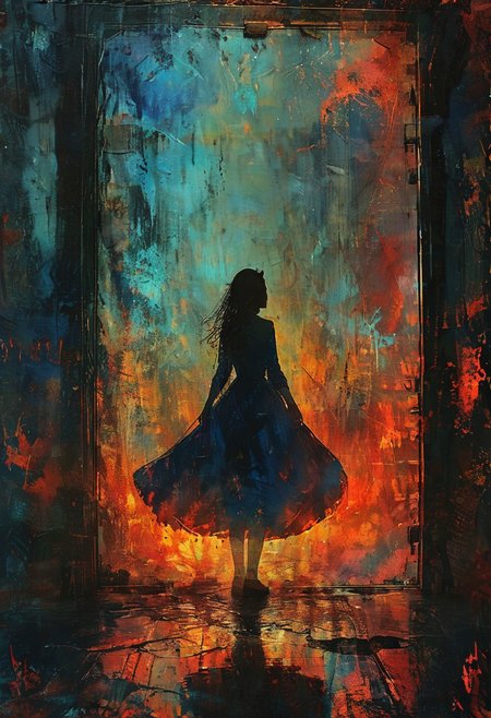 Devil in a Blue Dress, <lora:Lost_In_Dreams:0.6>, <lora:detailed_notrigger:0.8>, Cinematic lighting, <lora:Dreamyvibes artstyle SDXL - Trigger with dreamyvibes artstyle:0.7> Dreamyvibes Artstyle
