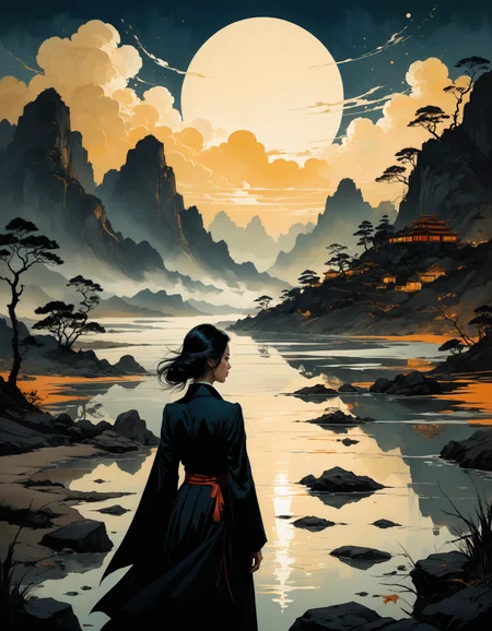 professional photograph of a tepid epic landscape  by  Abigail Larson and Dustin Nguyen and martin parr , bold lines, hyper detailed, dark limited palette, dramatic lighting,  (intricate details, masterpiece, best quality:1.4),
<lora:add-detail-xl:1> <lora:xl_more_art-full_v1:0.5>