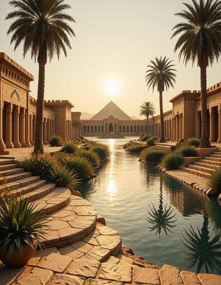 Nile River illu