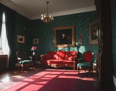 19th Century Home Interior (Buildings) (Illustrious) (AD)