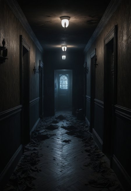 The scariest haunted mension with subscribe and dark effects hyper-realistic <lora:add-detail-xl:1>
