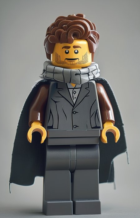 masterpiece,best quality,<lora:tbh246-sdxl:0.9>,illustration,style of lego,  portrait of noble man