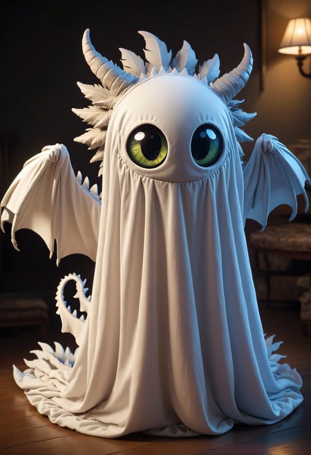 DonM5h3375XL a sinuous deluge shadow robust  European Dragon,  frills, horned head, mismatched spiked legs,    feathered tails,  <lora:DonM5h3375XL:1>