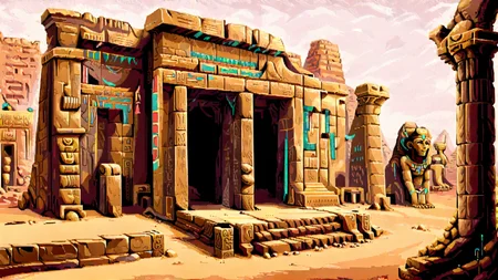 <lora:LCMTurboMix_Euler_A_fix:1> <lora:CulturePunkAI_2:0.5>, OldEgyptAI, ancient egyptian,  ancient ruins