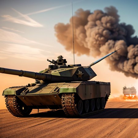bf2042,
Best quality, masterpiece, ultra high res, (photorealistic:1.4), detailed skin, cinematic lighting, cinematic highly detailed, colorful,
modern Photograph, a group of soldiers in battlefield,
battlefield explosion everywhere,
jet fighters and heli copters flying in the sky,
two tanks on the ground,
In desert area ,
buildings on fire and one abandoned military armored vehicle in the background, 
<lora:ztz99ATank_ztz99ATank:0.3>