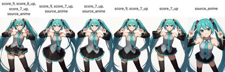 score_9, score_8_up, score_7_up, source_anime, simple background, white background, solo, 1girl, hatsune miku, smile, looking at viewer, standing, double v, aqua hair, twintails, aqua eyes, sleeveless shirt, aqua necktie, detached sleeves, black skirt, black thighhighs <lora:style_chocojax_ponyXL-000040:1>