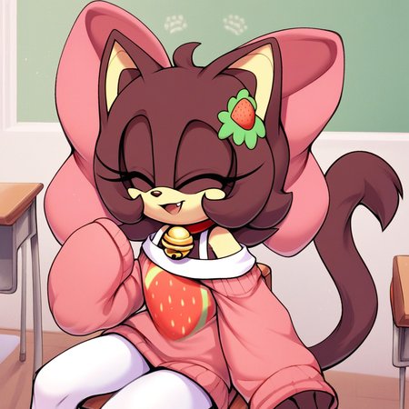 Long sleeves Sonic OC girl
