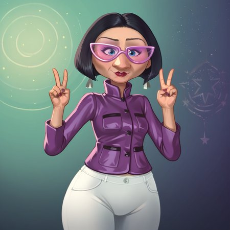 Mrs. Eames [ Thunder And The House Of Magic ] by Leaf