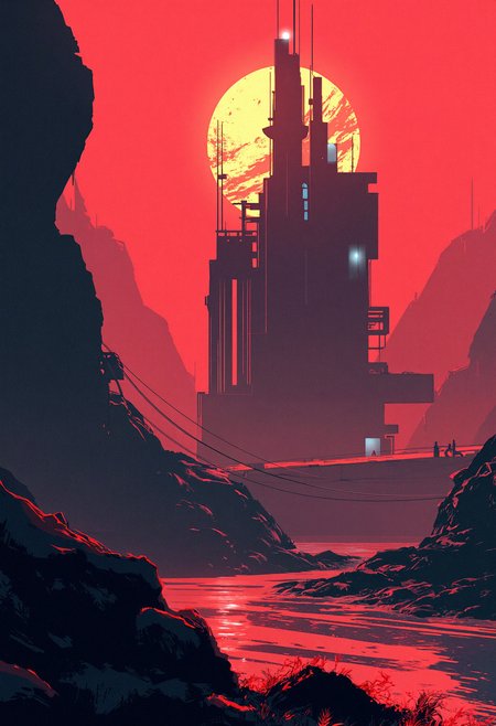 odd world --chaos 10 --ar 2:3 --style raw --stylize 250 --v 6.1

UNI_SCI_FI_CORE