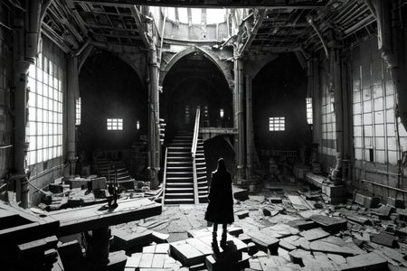 highly insanely detailed, masterpiece, top quality, best quality, highres, 4k, 8k, RAW photo, (very aesthetic, beautiful and aesthetic),  
tsutomu nihei,nihei_tsutomu,blame!,blame gakuen!,abara,TNstyle,sidonia_no_kishi,(mausoleum,sidonia \(ship\),hangar,tower,city ruins,giant room,space,spacecraft,megastructure in background,stairs,lab,deep horizon), 
<lora:ABARA:0.6>, 
(1girl:1.3), 
solo focus, 
Bathhouse,Steam-filled chamber with a sunken bathing pool lined with tiles,shelves stacked with aromatic oils and perfumes,woven baskets for towels,flickering oil lamps,and intricate tile mosaics depicting scenes of daily life,a colorful background,(color splash background,psychedelic color background,tie-dye color background),âââ