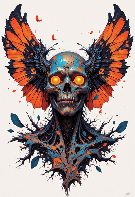 "Bullet with Butterfly Wings"
in the style of cksc, DB4RZ, aidmafluxpro1.1