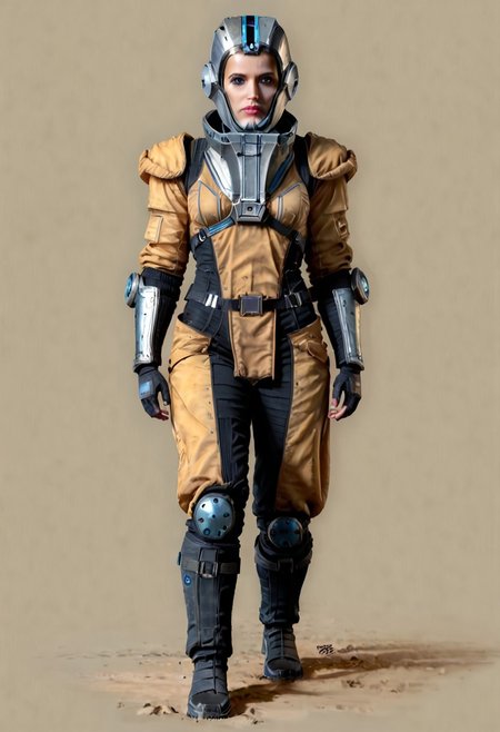 badass Corpus, corpus crewman, Tan and black corpus suit, corpus tileset,  
(Corpus helmet, wearing helmet, wearing corpus helmet), , (dark shot:1.17), ((epic)) realistic, faded, , art, (hdr:1.5), (muted colors:1.2), hyperdetailed, (artstation:1.5), cinematic, warm lights, dramatic light, (intricate details:1.1), complex background, (rutkowski:0.8),((full body:1.9)), by Blizzard entertainment, big armor, l, wearing corpus helmet, low light, facing camera, lot of details, detailed armor, half side portrait, on corpus tileset, (night time),